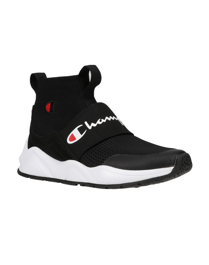 Champion Dame Sneakers Sort/Hvide - Rally Pro - Danmark GLM-432759